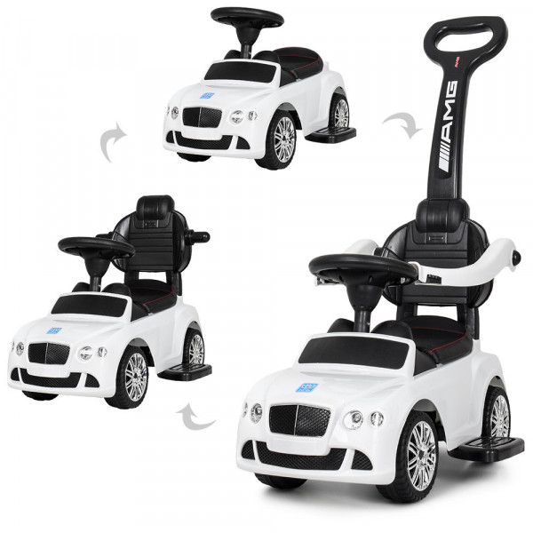 Машинка-каталка з штовхачем Bambi M 3901L-1 Машинка-каталка з штовхачем Bambi M 3901L-1